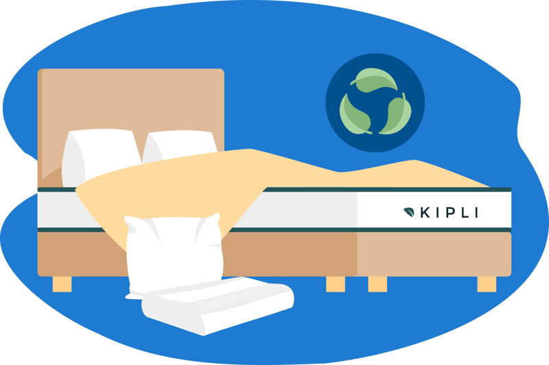 matelas oreiller naturel kipli